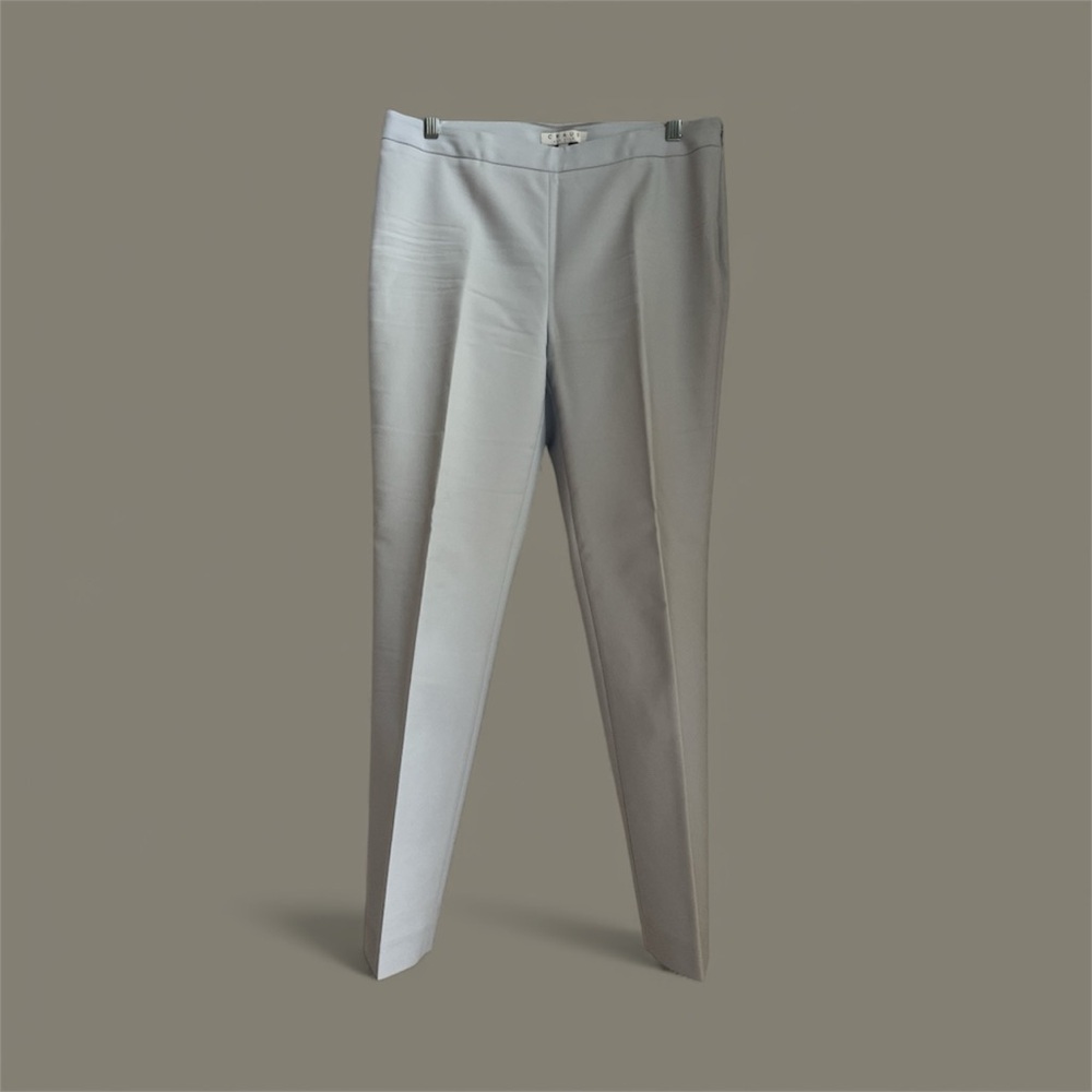 Chaus Light Gray Trousers. Size 6
